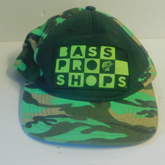 green bass pro hat